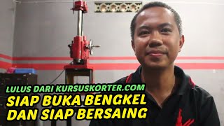 LULUS Kursus Siap Buka Bengkel PESERTA asal Palembang || 0822-9804-9804