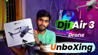 Dji Air 3 Unboxing Hindi | dji air 3 first experience | dji air 3 price in India | dji air 3 review