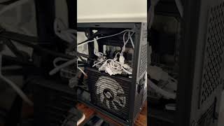 ASUS Tuf Gaming AGRB/PWM fan hub! Helps a lot with wires #tufgaming #asus #pcbuild #cablemanagement