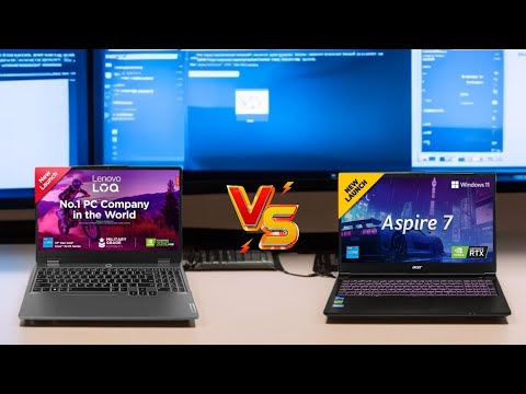 Lenovo LOQ 15IAX9D1 vs Acer Aspire 7 A715-79G 🔥 Best RTX 2050 Laptop Under ₹60,000? Full Comparison