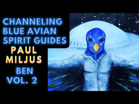 Blue Avian Spirit Guide Benjamin | A Starseed Dilemma