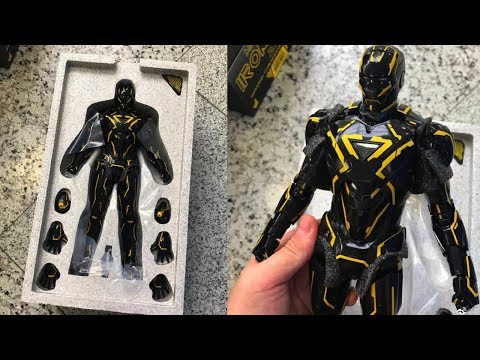 HOT TOYS ( NEON TECH 2.0 IRONMAN ) -  UNBOXING