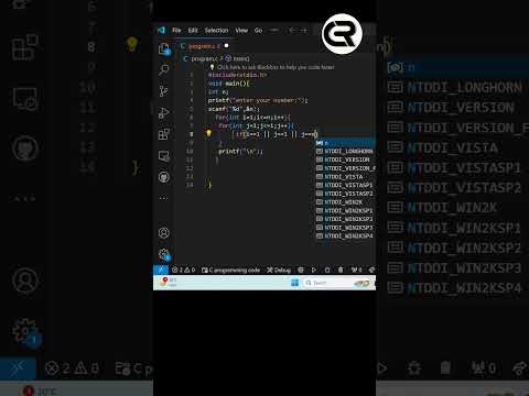 Print a rectangle shape in c programming #ccode #coding #coderroot #treanding #hacker #programmer