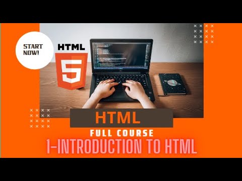 INTRODUCTION  TO  HTML.||HTML FULL COURSE.||How to create first web page?