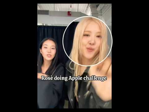 Rosè being trendsetter #shortsvideo #blackpinkshorts #parkchaeyoung #blink #rosé #trendingshorts