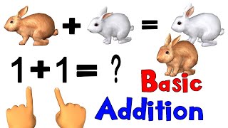 Basic Math Addition For Kids I Math Year 1