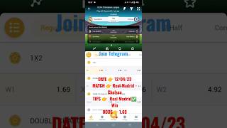 Today Football Match Prediction DATE 👉 12/04/23 MATCH 👉 Real Madrid - Chelsea Betting Tips