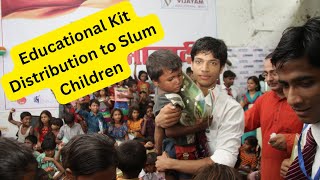 Educational Kit Distribution to Slum Children | CIMAGE College
