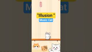 Music Cat "Illusion" 🐱 cat song #cat #gaming #music #musiccat #illusion #shorts