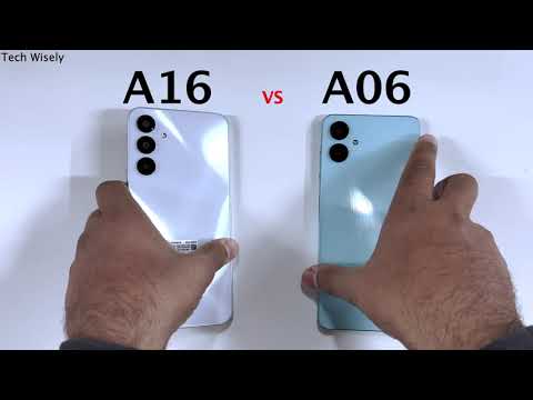 SAMSUNG A16 vs A06 - Speed Test