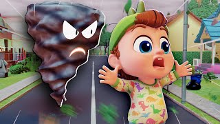 Twister | Tornado REMIX and MORE Natural Disaster songs | Joy Joy World