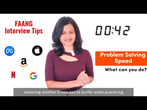 Improve Your Problem Solving Speed for Tech Interviews #dsa #faang #interview #amazoninterview