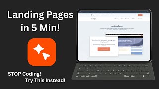 Best AI Landing Page Builder  |  Using Landing.so  |  In 5 Minutes  |  No Coding