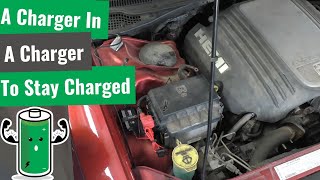 Put A Charger In A Charger To Keep It Charged