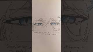 First look vs Last look #bluearchiveglobal #anime #drawing #shiroko