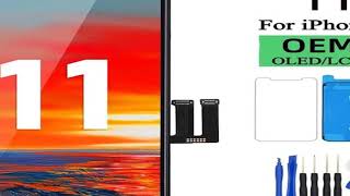OLED Pantalla for iphone 11 LCD Display Touch Screen Digitizer Assembly for iPhone 11 LCD Screen Rep