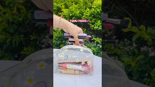 Makeup bag from Temu💕 use code:alc156299  #shorts #viral #shortsviral #explore #fyp #foryou
