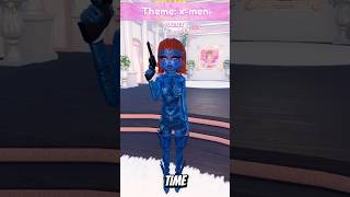 Dress to impress gameplay| Watch me create the iconic mystique from x-men #dresstoimpress