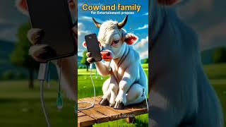 cow and family short video #aivideo #aianimals #aiart #aicow @AnimatedbyLokesh