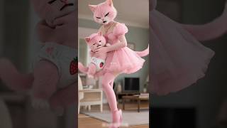 Dad Cat Saved This Family From Thieves 🐱#shorts #cat #catstory #catsoftiktok #viralshorts #trending