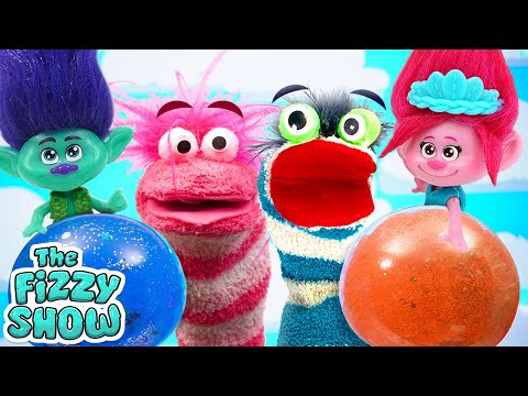 Fizzy & Trolls Squishy Championship 🏆 Fizzy & Poppy VS Phoebe & Branch | Fun Videos For Kids