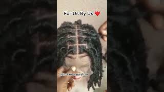 Messy Locs Wig | Spring and Summer Ready | Instant Arewa Hair
