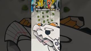 Etsy restock (scroll and clouded) #dragonpuppets #paperdragon #dragon