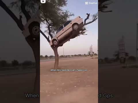 When Bro Said He Didint Need Gps