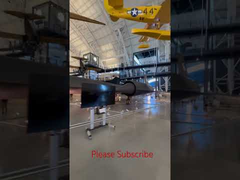 SR71 Blackbird and Camera! #avgeekoftheweek #skunkworks #sr71blackbird #spyplane #militaryjet