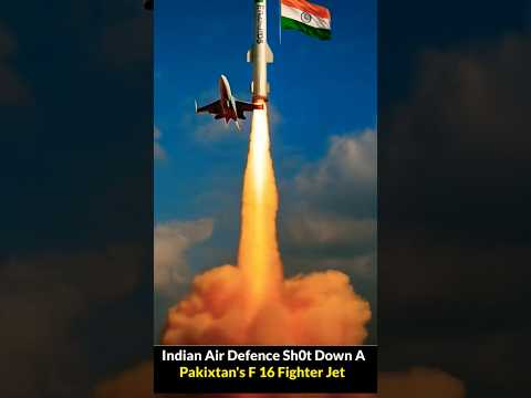 Brahmos Missile 🇮🇳 Hits Pakistani Fighter Jet F-16 🇵🇰 | India vs Pak War 2025 #brahmos #f16