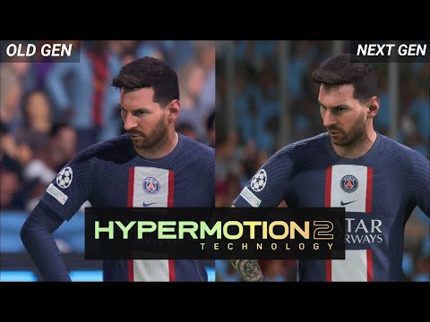 FIFA 23 Old Gen vs Next Gen Graphics Comparison