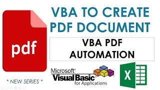 VBA to create or publish any document to PDF - VBA PDF Automation-1