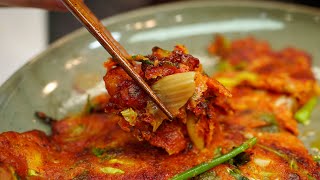 김치전 진짜 맛있게 만들고 싶다면 이것 한가지만 추가 하세요!! 평생 써먹습니다🔥