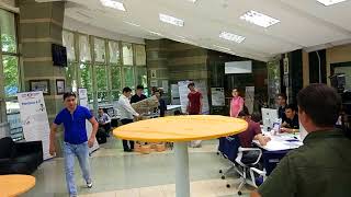 IITU Robocon 2017 Team testing robot