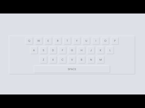 Neumorphism Keyboard Design Using HTML CSS | THE WEBFIX