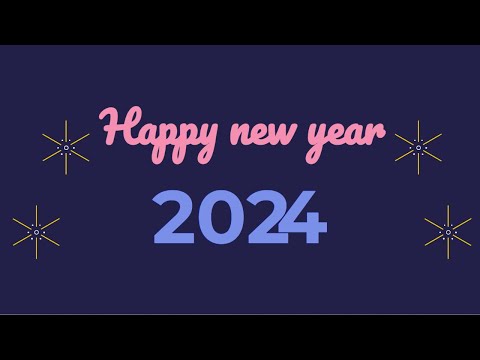 How To Create a Happy New Year 2024 Project Using HTML and CSS | Source Code Link🔗👇❤️