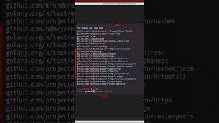 How to install httpx in Kali Linux#shorts