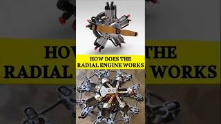 how does the radial engine  works#youtubeshort #viralshorts#treandingshort #foryoupage #dieseltechno