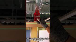 Laser level machine for balancing light steel ceiling