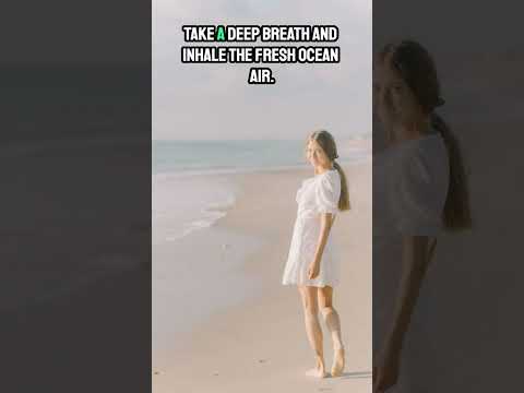 🌊 Experience Instant Calm: Beach Visualization #Shorts