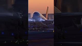 Littoral A380 Taking Off from Las Vegas 🌆🛫 | Superjumbo Over the Strip!#shorts #aviation