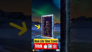 How to Become a Time Traveler ⏳❄️ #ytshorts #facts #viralvideo #trending #didyouknow