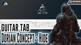 Dorian Concept - Hide Guitar Tutorial (TAB)