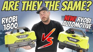 ARE THEY THE SAME? - NEW Ryobi High Flow Pressure Washer VS Ryobi 1800