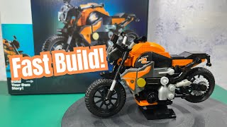 Sluban Motorcycle Model Bricks G310MS 1/12 Scale #fastbuild