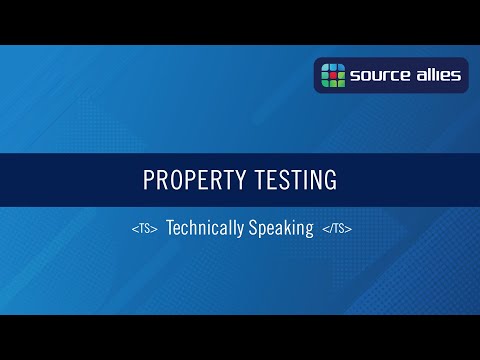 Property Testing | Technically Speaking
