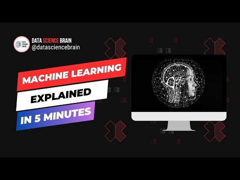 Machine Learning Explained in under 5 Minutes! | For absolute Beginners | @dsbrain