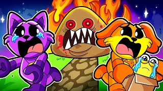 CATNAP AND DOGDAY ESCAPE from the EVIL POU in ROBLOX!! 😈💀