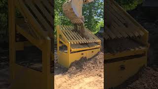 Topsoil screener homemade