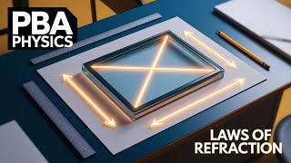 Laws of refraction using a glass slab | PBA SSC-2  Physics